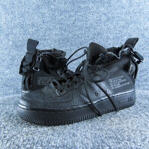 Nike Boys Sneaker Shoes Sz Y 4.5 Medium Athletic Black Synthetic‎ Zip